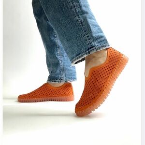 Ilse Jacobsen Tulip Perforated Slip On Sneaker Size 11